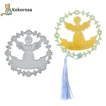 

Kokorosa Angel Metal Cutting Dies Ambassador of Peace Card Making Dies Scrapbooking Album Embossing Stencil Diecut Craft Dies