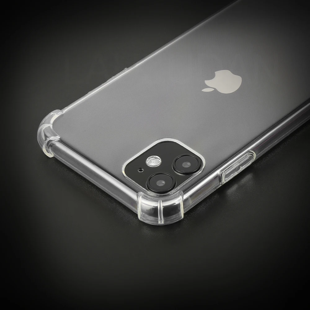 四角透明IP11手机壳-8