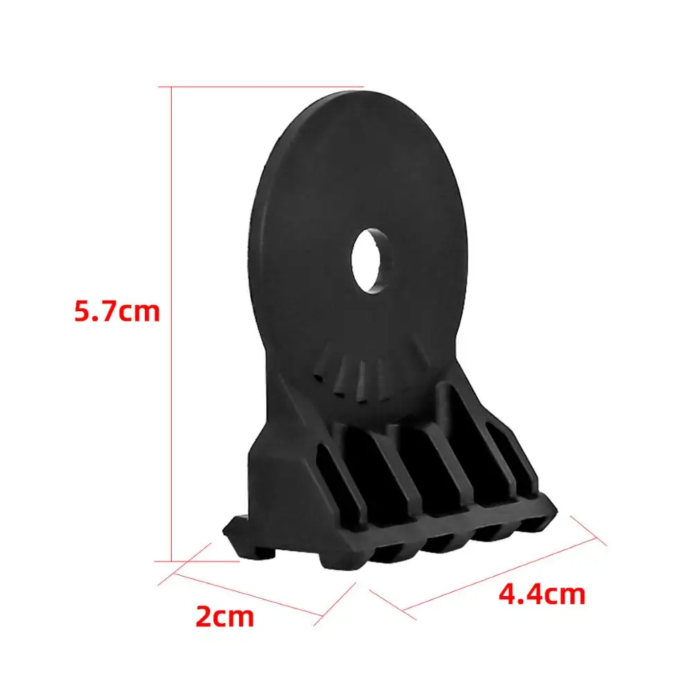 Tactical flashlight kit platform mounted on tactical helmet for outdoor hunting tactical headset ARC helmet mount rail adapter