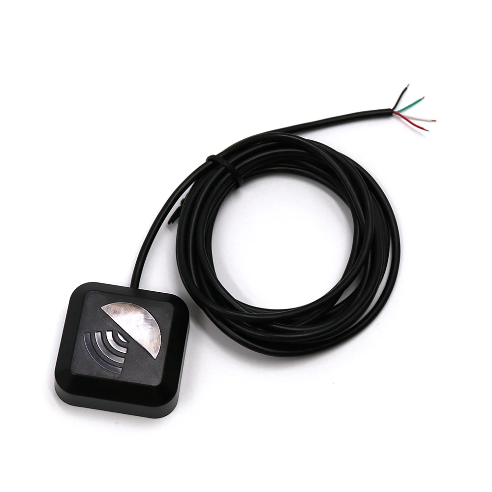 BEITIAN 4 кабеля DIY квадратный корпус магнитное дно водонепроницаемый IP67 1 Гц 5,0 в gps приемник ttl уровень BS-76N