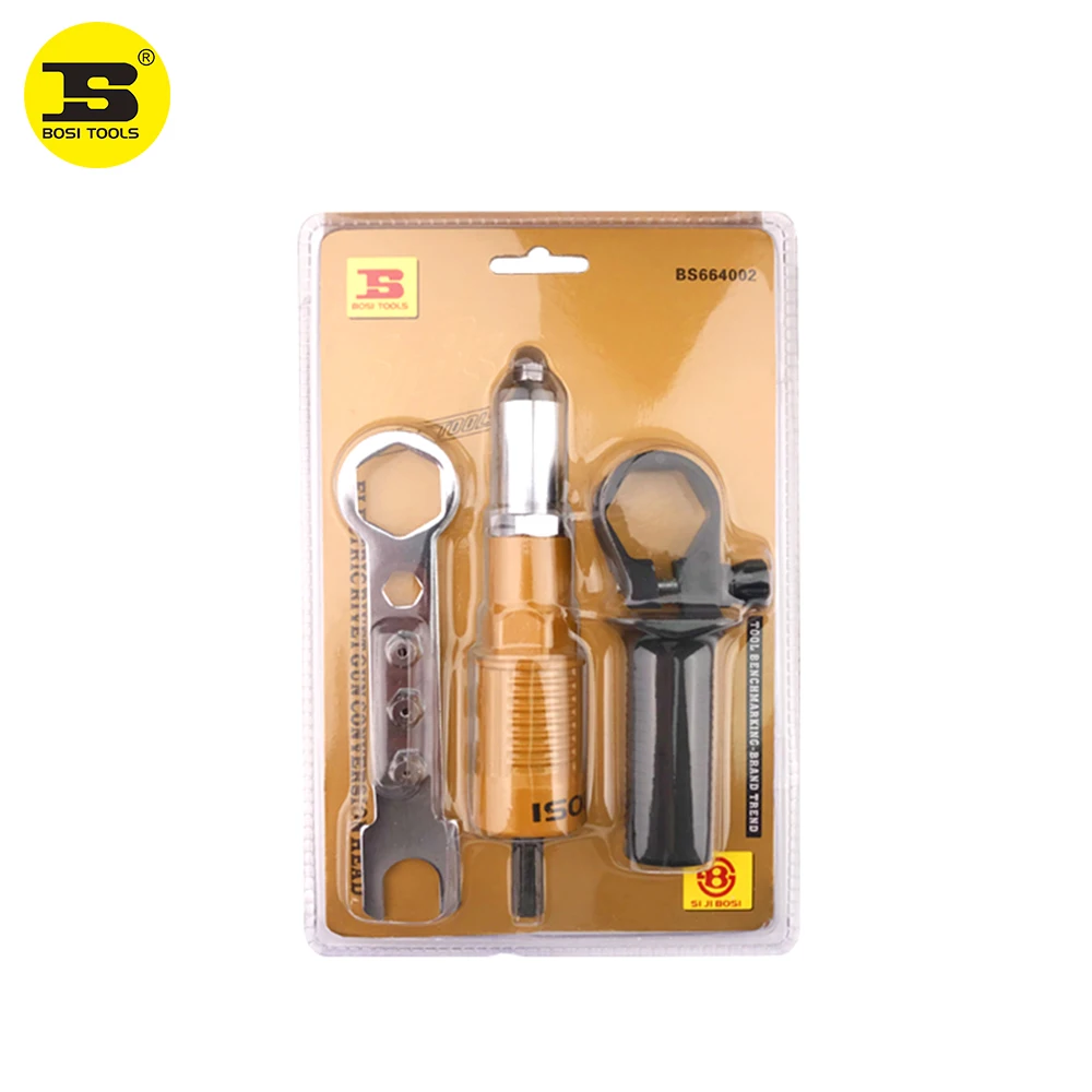 

BOSI rivet gun core pulling riveting conversion head for electric drill