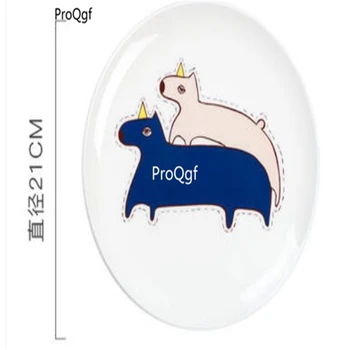 

Ngryise 1Pcs A Set europe snack food plate many species