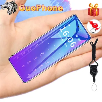 

ULCOOL V99 Mobile Phone With Super Mini Ultrathin Card Metal Body Bluetooth 2.0 Dialer Anti-lost FM MP3 Dual SIM Card Mini Phone