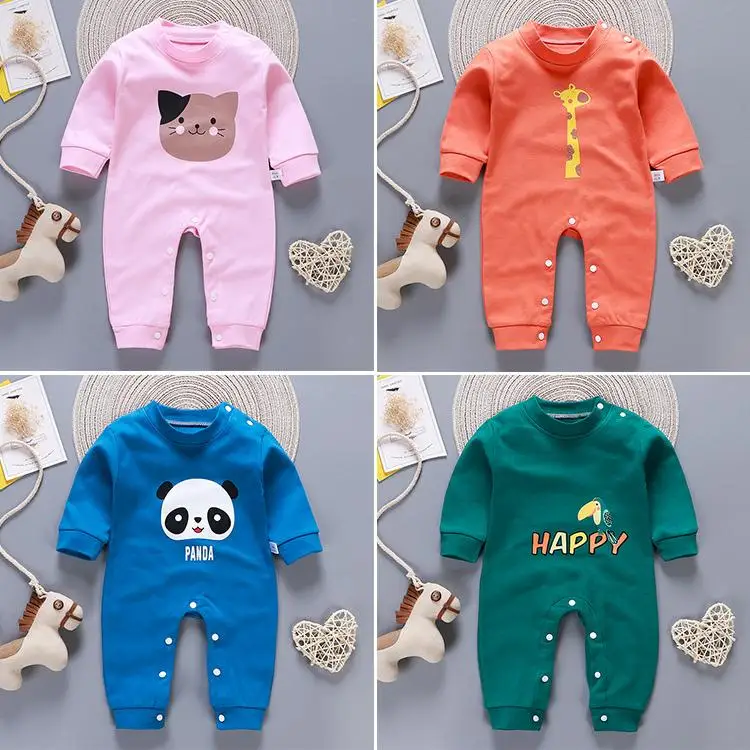 Newborn Baby Boys Girls Long Sleeve Climb Romper Today is My Leg Day Unisex Button Playsuit Outfit Clothes