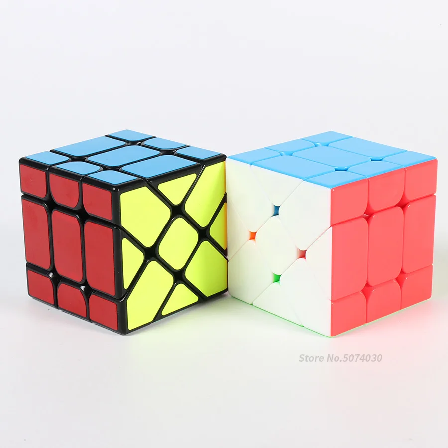 Фишер куб 3x3x3 Yongjun волшебный куб скоростная головоломка 3*3* Обучающие Развивающие игрушки для детей Детские Подарки Cubo magico