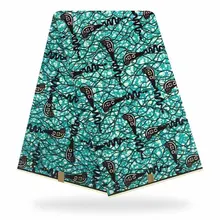 Анкара Африканский воск печати настоящий воск с фабрики хлопок 6 ярдов для платья вечерние Diy Швейные материалы 092320