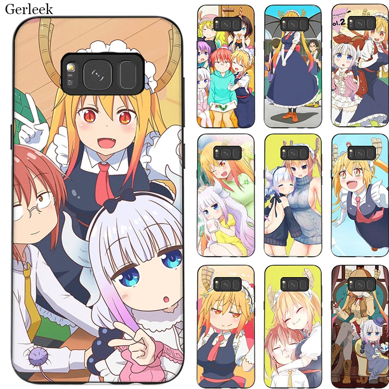 Kobayashi's Dragon Maid for Samsung S6 7 8 9 10 20 E Lite Edge Plus Note M10 30 Soft phone case | Мобильные телефоны и