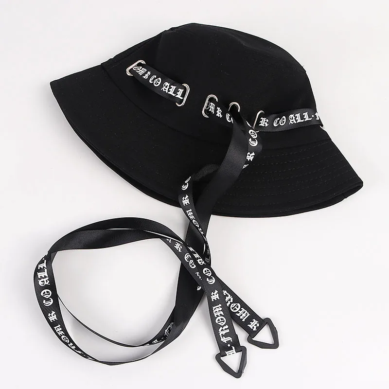 Fashion Streetwear Hip Hop Bucket Hat Women Men 2020 White Black bob chapeau femme panama Foldable Fisherman fishing Hat