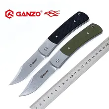58-60HRC Ganzo G7472 440C G10 или складной нож с деревянной ручкой инструмент для выживания кемпинга охотничий карманный нож тактический edc Открытый инструмент