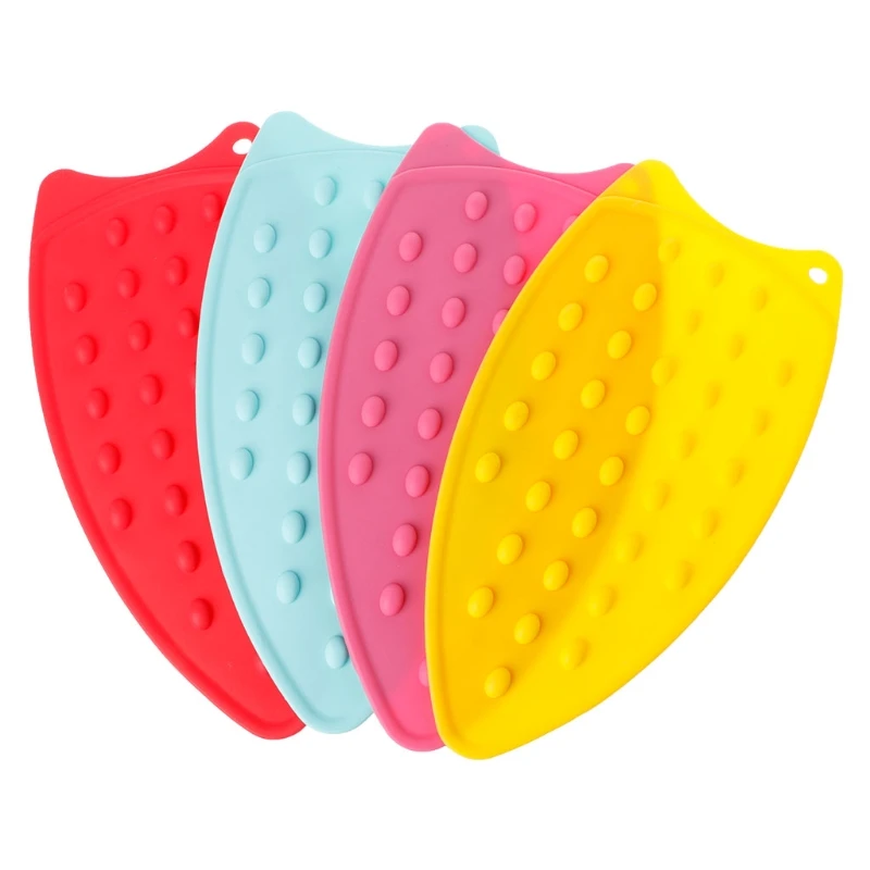 Silicone Iron Rest Pad For Ironing Board Heat Resistant Mat Dotted Bubbled