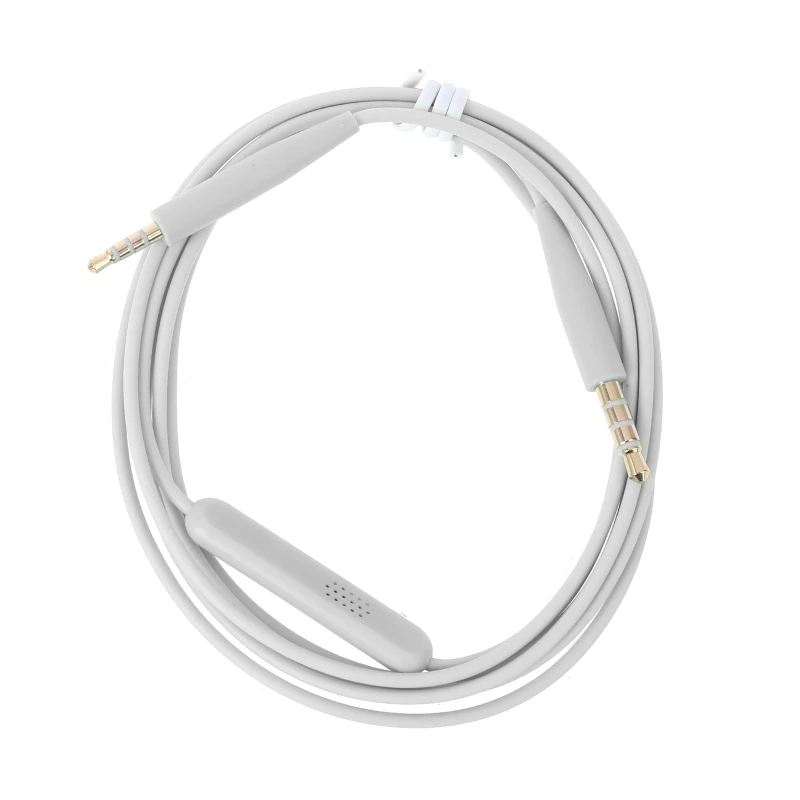 3.5mm Earphone Microphone Audio Cable for Bose Soundtrue Ear with Mic