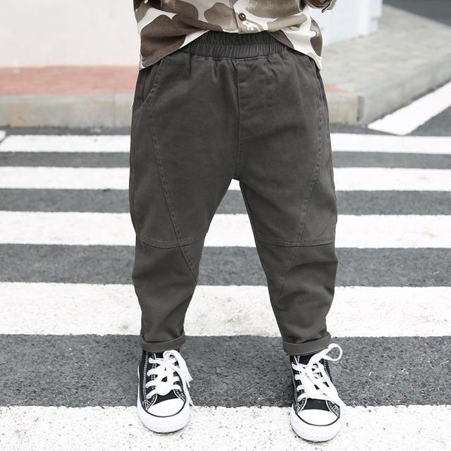 Soft Spring Autumn Cotton Children Cargo Pants Kids Boys Casual Sport Pants Fashion Clothing Baby Long Trousers 2022 new