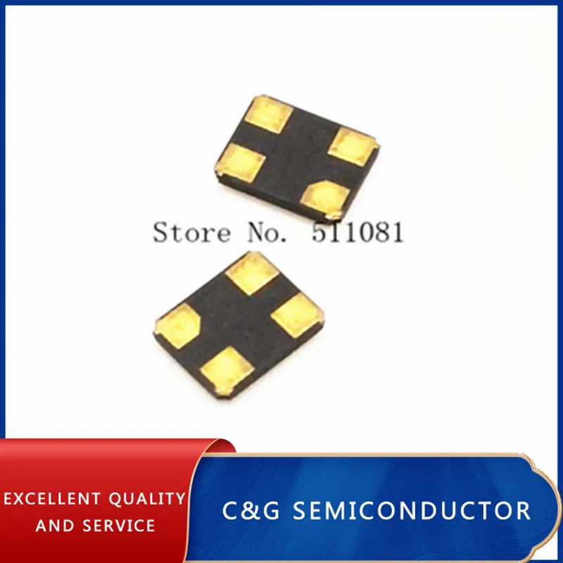 20PCS 3225 4p 3.2*2.5mm 16MHZ 16M 16.000MHZ Passive SMD Crystal crystal oscillator quartz resonator