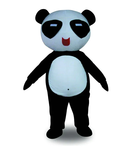 

Hot Sale Classic Version young panda bear Mascot Costume Adult Halloween Birthday party cartoon Apparel Cosplay Costumes