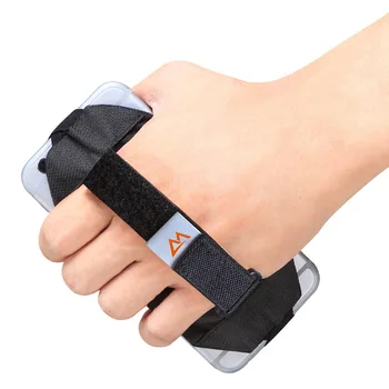 

Running Mobile Phone Bag Sports Palm Bag Lightweight Thin Anti-slip Adjustable Finger Palm Strap For Sports Running Carrier