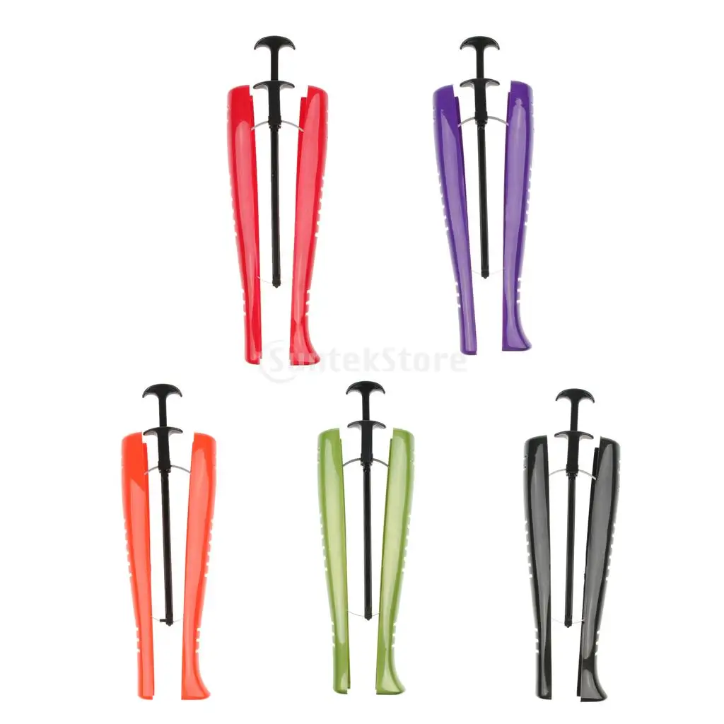 2pc Women Ladies Boot Shoe Stretcher Tree Shaper with Handle Automatic 2pc Women Ladies Boot Shoe Stretcher Tree Shaper with Handle Automatic