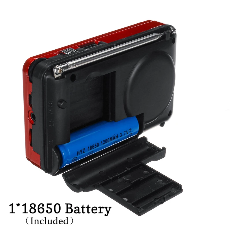 Портативный радио Ручной цифровой FM USB TF MP3 плеер радио приемник DC 5 В 0.5A динамик usb кабель для зарядки