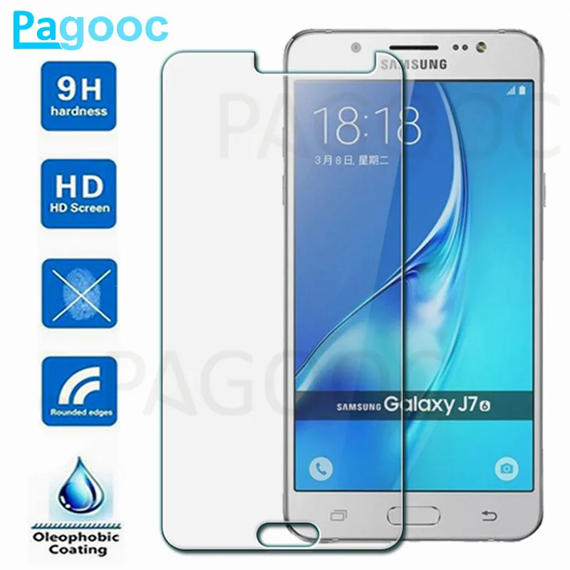 

9H Tempered Glass on the For Samsung Galaxy S7 S6 J3 J5 J7 2015 2016 2017 J3 J7 2018 Screen Protector HD Protective Glass Film