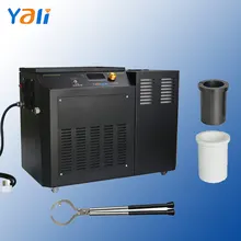 

2KG 1600℃ 220V Gold Capacity Metal Melting Furnace Induction Smelting Machine With Water Chiller System Equitment