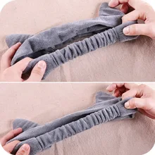 Повязка для волос с кошачьими ушками в Корейском стиле, повязка для волос для мытья лица с кошачьими ушками, плюшевая повязка для волос, аксессуары напрямую от производителя