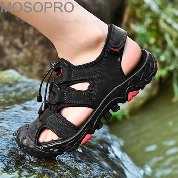 

MOSOPRO Men Shoes Outdoor Sneakers Antiskid Aqua Shoes Trekking Men Sneaker Walking Shoes Breathable Sport Sneakers 38-46 FJT64