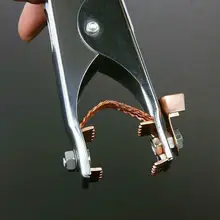 Safe Electrode Clip Holder Tools Equipment Accessory Earth Ground Clamp Cable Welding Welder Portable Safe Electrode Clip Holder Tools Equipment Accessory Earth Ground Clamp Cable Welding Welder Portable
