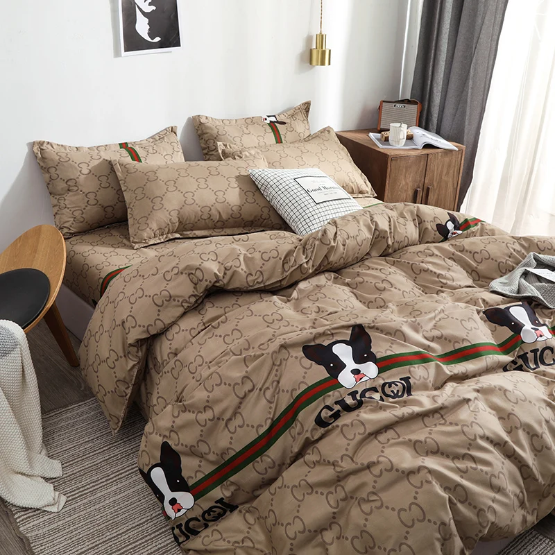  Luxury Bedding Sets Duvet Cover Bed Sheet Pillowcase Bedspread Comforter Cover New Bedding Set for 