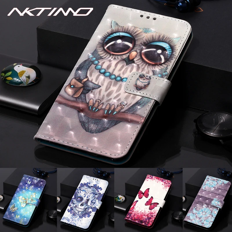 3D цветок кожаный чехол с откидной крышкой для Xiaomi Redmi Note 5 7 4 4X Pro 5A Prime 5 плюс 4A 6 6A 6 Pro 7A S2 K20 Pro Чехол-бумажник в виде ракушки