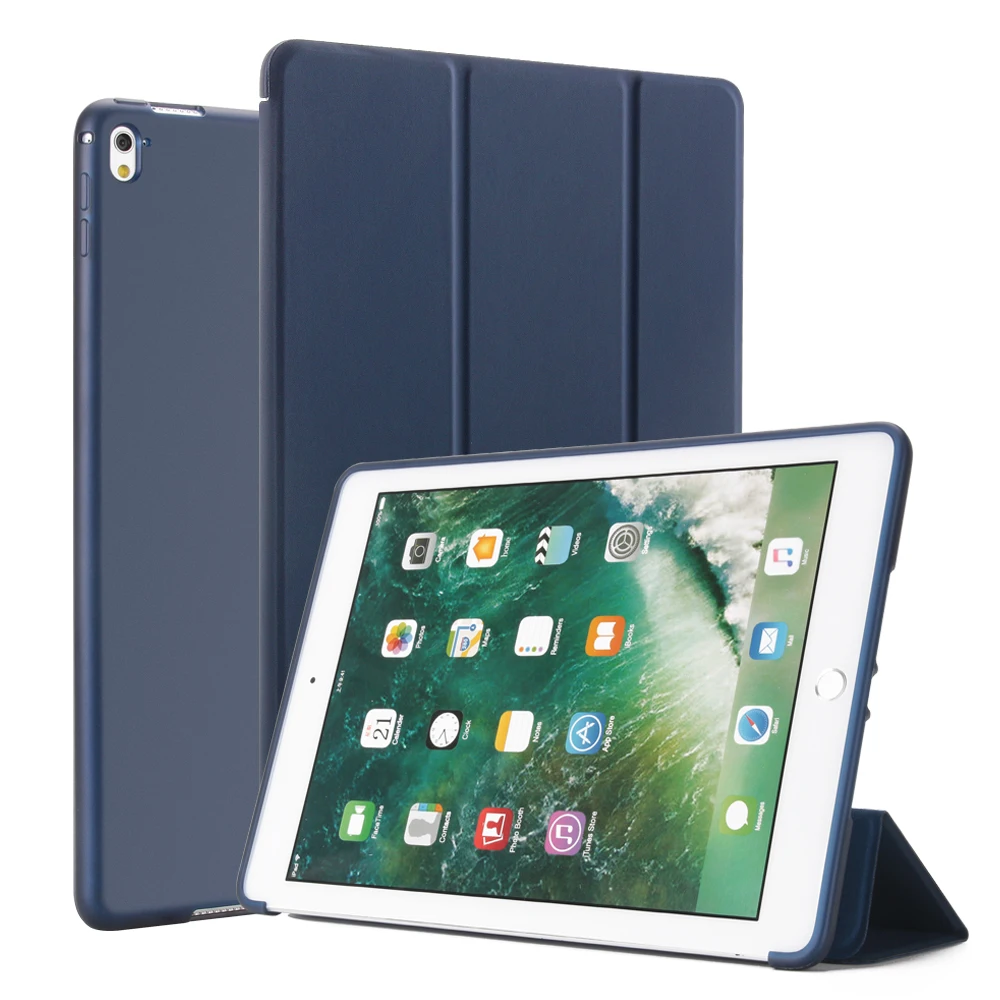 Чехол для iPad Pro 10 5 9 7 2017 2018 6 го 8 поколения умный чехол из искусственной кожи Air 2 3 2019