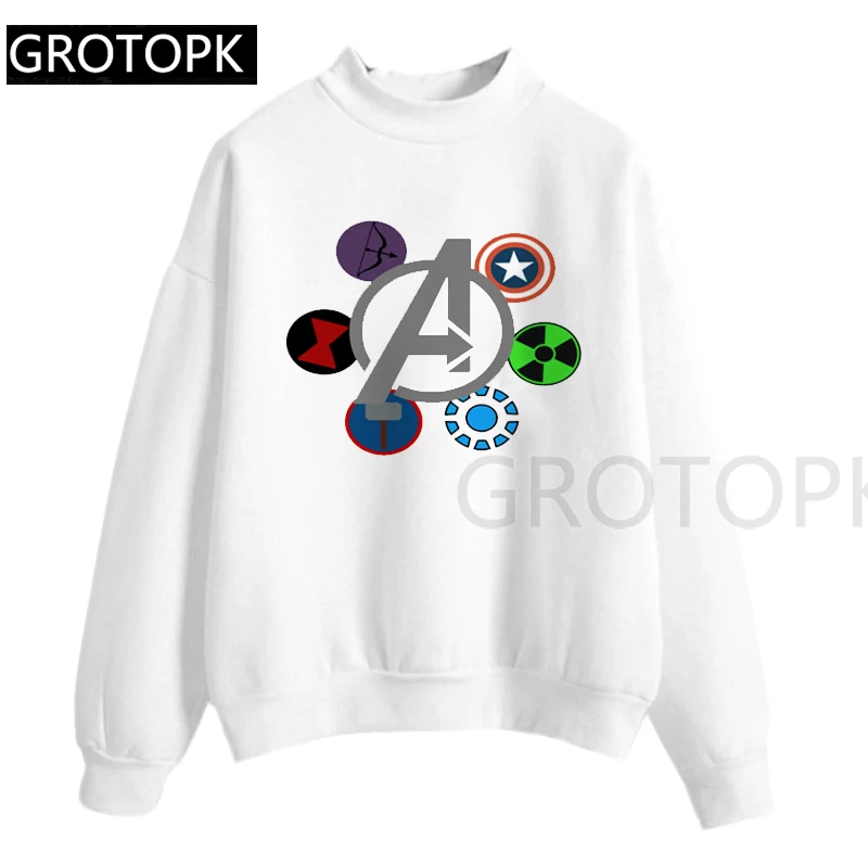 

2019 New Hoodie Women Marvel Movie Avengers Endgame Vogue Print Sweatershirt Long Sleeve Harajuku Style Tops Streewear Clothes