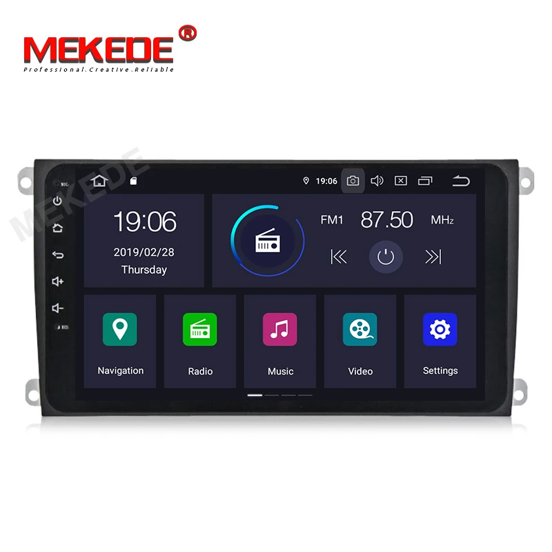 MEKEDE 9 дюймов 4G ram Android 9,0 DSP автомобильный dvd-плеер для Porsche Cayenne 2003-2013 с радио Wifi gps DVR большой экран