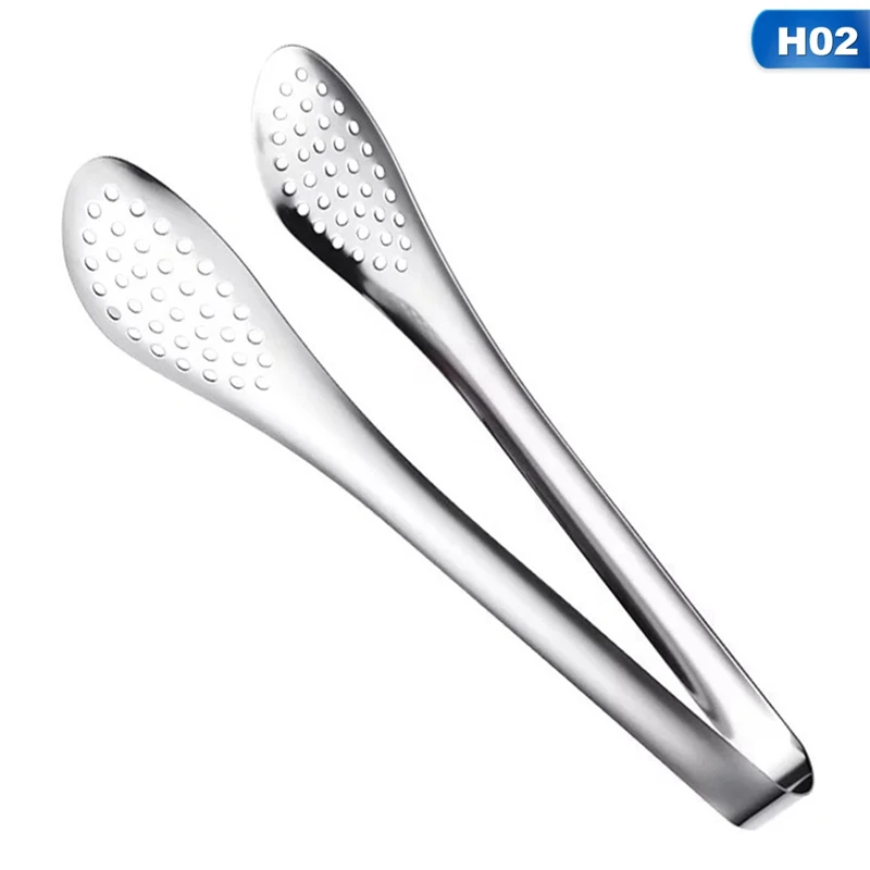 New Arrival Staninless Steel Bread Toasted Food Clip Pickle Steak Barbecue Clamp Kitchen Bakery Supplies