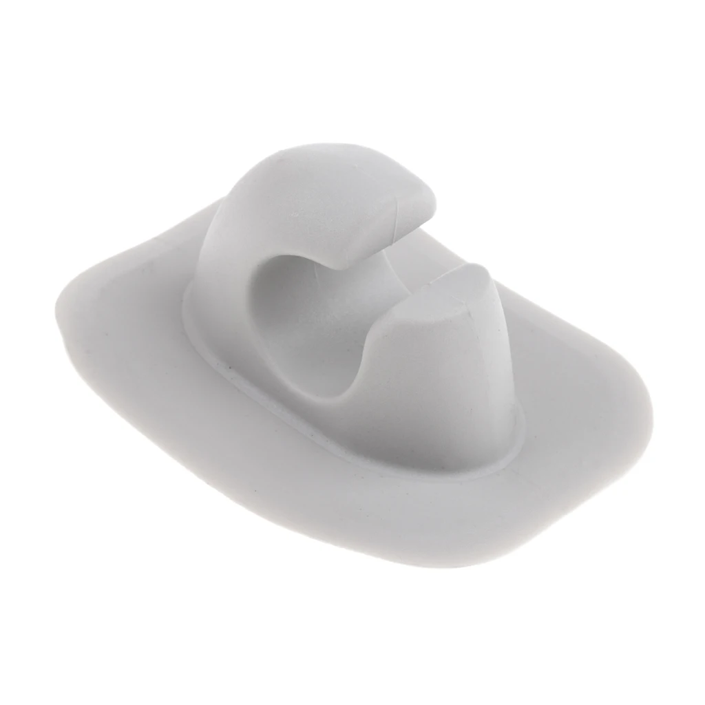 Deluxe PVC Kayak Canoe Fishing Boat Paddle Clips Pole Holder Mount Patch Accessories - Strong & Durable - 10.4 x 7.9 cm