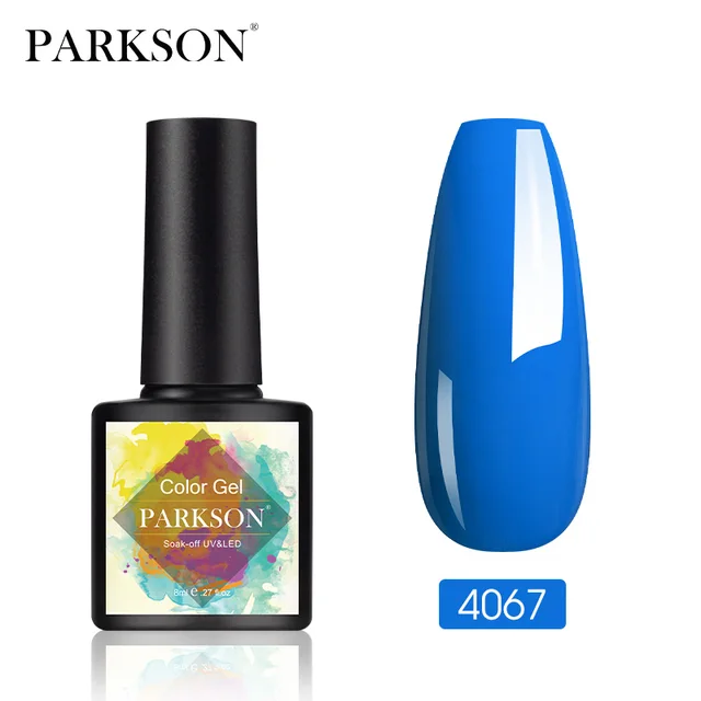 Parkson No Wipe Top Coat Base Coat Nail Gel polish Design Enhancer Varnish Semi Permanent Soak Off UV LED Nail Art Tool 4067