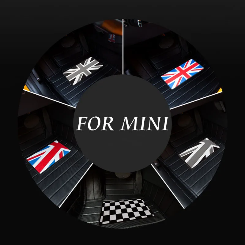 Автомобильный коврик с педалью для MINI Cooper S One d JCW clubman R55 R56 R60 F55 F56 F60 Автомобильный коврик против грязи для левой кабины