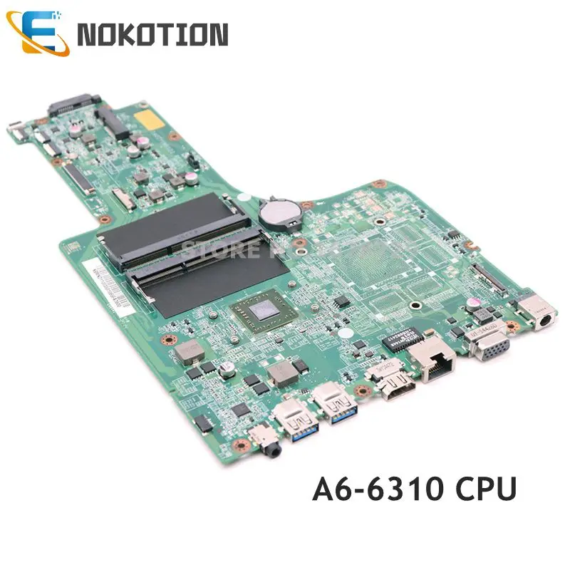 NOKOTION материнская плата для ноутбука acer aspire E5-721 A6-6310 процессор DDR3 NBMND11001 NB. MND11.001 DA0ZYVMB6D0 материнская плата работает