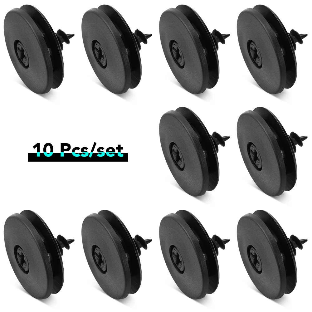 10x напольный коврик крепежный винтовые клипсы для Toyota Corolla RAV4 Yaris Honda Civic CRV Nissan Tiida