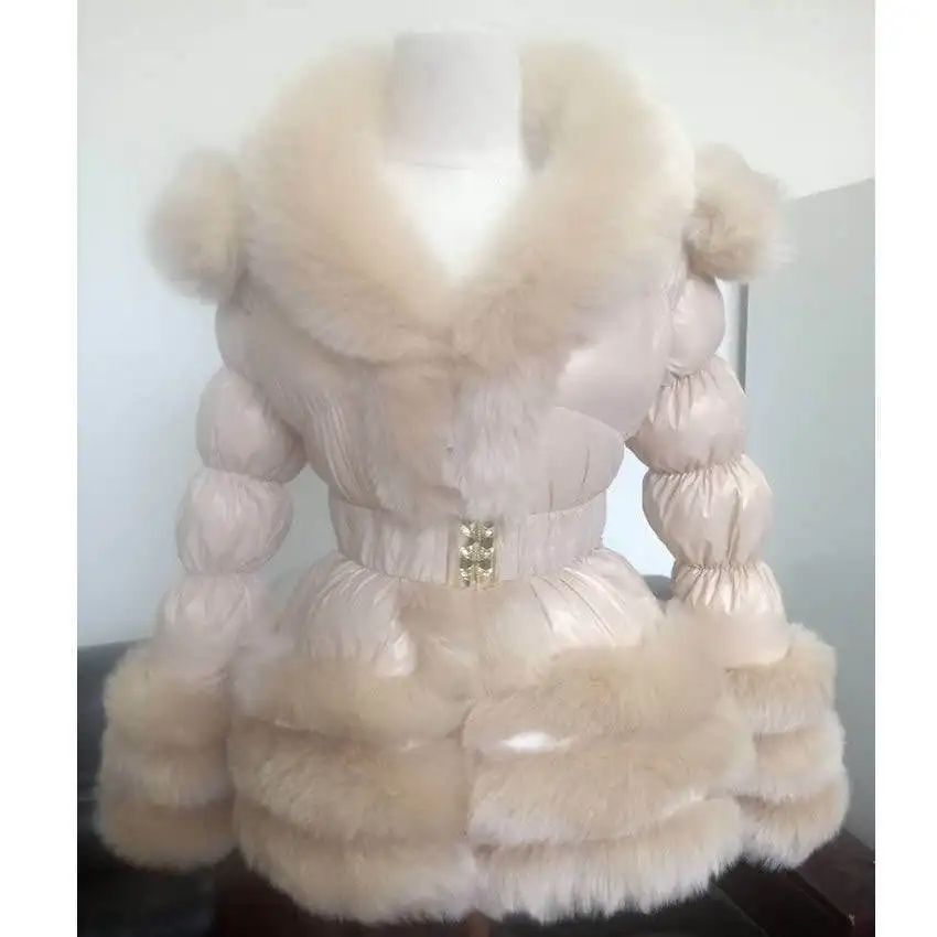 Plus Size Overcoat Winter Warm Windproof Jacket