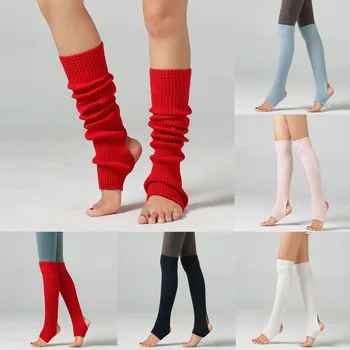 

New Women Socks Leg Warmer Adult Leisure Long Thigh High For Women Extra Long Boot Over The Knee Knit Dance Sock Beenwarmers #A