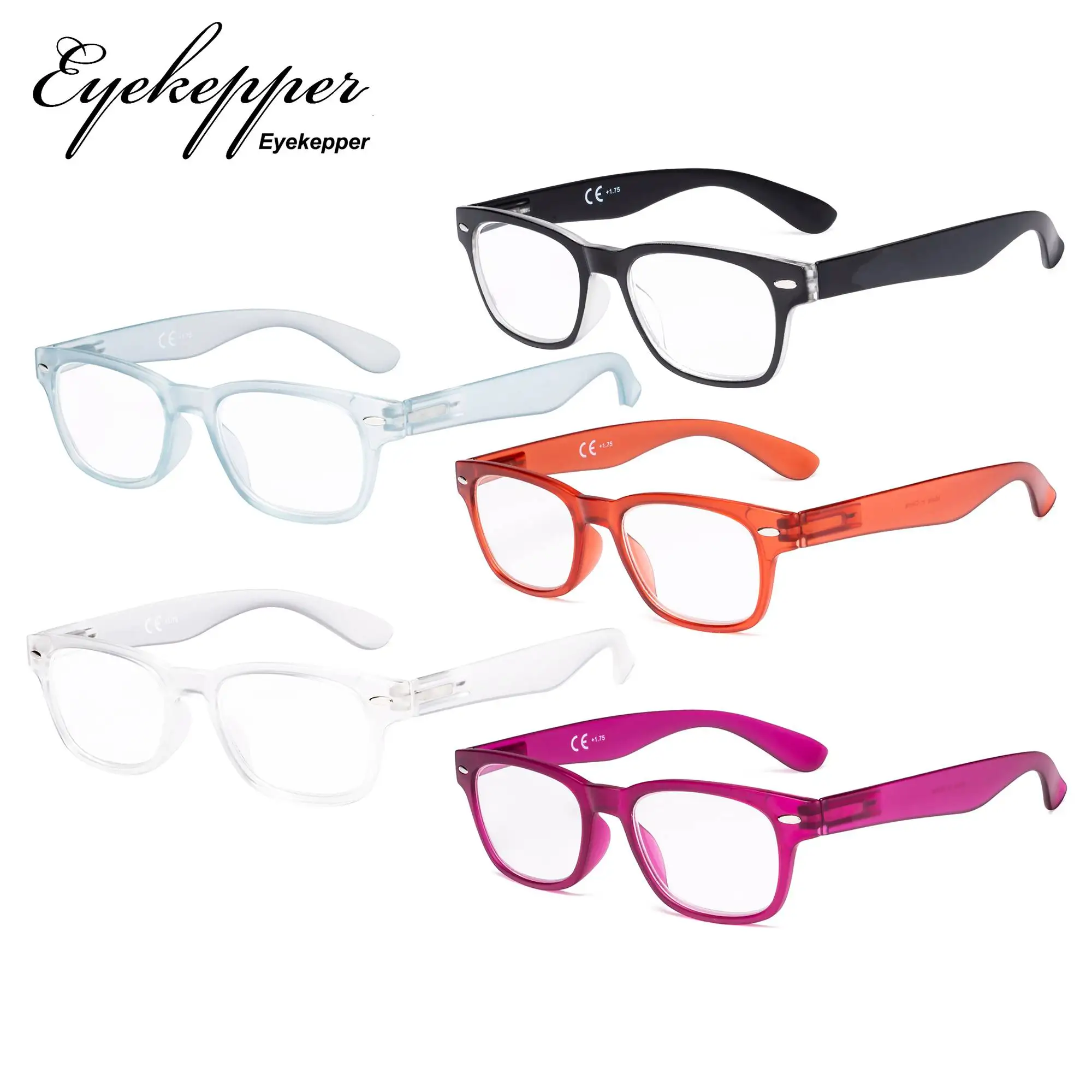 RFH4-5pcs-Mix Eyekepper женские очки для чтения-5 Пак Ретро читателей для женщин