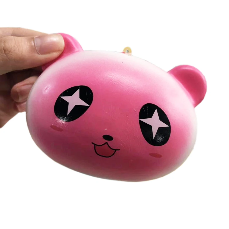 Kawaii Smile Bear Squeeze Toys медленно восстанавливающий крем ароматизированный снятие стресса мягкие игрушки антистресс для детей Детские игрушки 10*7 см