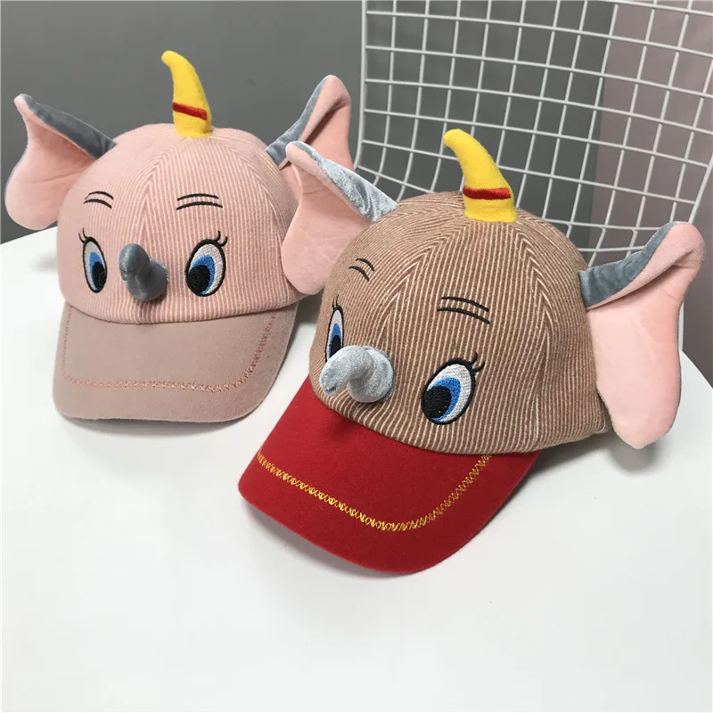 Милый слон из мультфильма мультфильм gorras детей ребенка бейсбольной кепки шляпы для мальчиков и девочек хип-хоп шляпа дети snapback кепки вечерние подарки