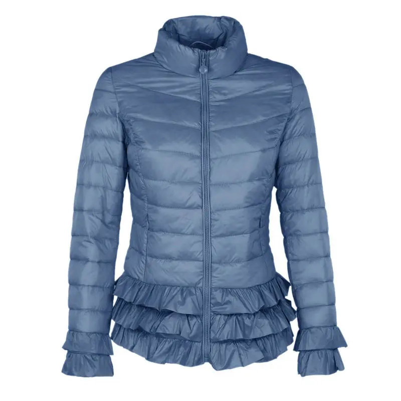 ZOGAA Winter Jacket Women Coats Female Warm Thicken Jacket Casual Stand Collar Zipper High Quality Warm Cotton Padded Parkas