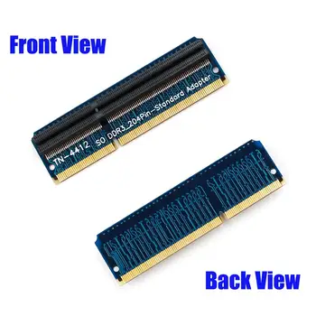 

SO-DIMM 204PIN DDR3 Memory Test Protection Adapter TN-4413 TN-4412 Riser Card for RVS STD 204Pin Slot Notebook Laptop Test Card