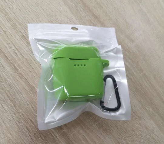 Силиконовый чехол для наушников для huawei Honor FlyPods Fly Pods Pro защитные чехлы для Freebuds 2 Pro с крюком - Цвет: Cases with Bag