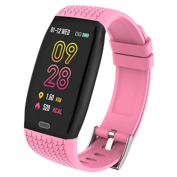 

Ultralight Smart WristbandIP67 Sports Pedometer Fitness Tracker Heart Rate Blood Pressure Monitor Pink / Black / Blue