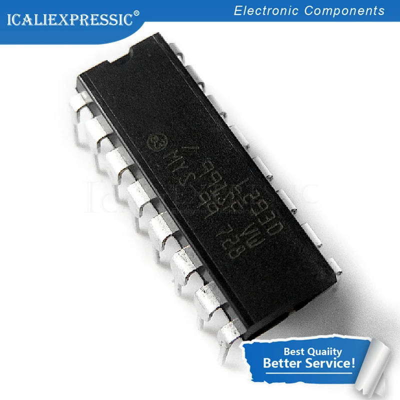 5 шт. L293D DIP16 L293 DIP 293D DIP-16 Новый и оригинальный IC | Электронные компоненты