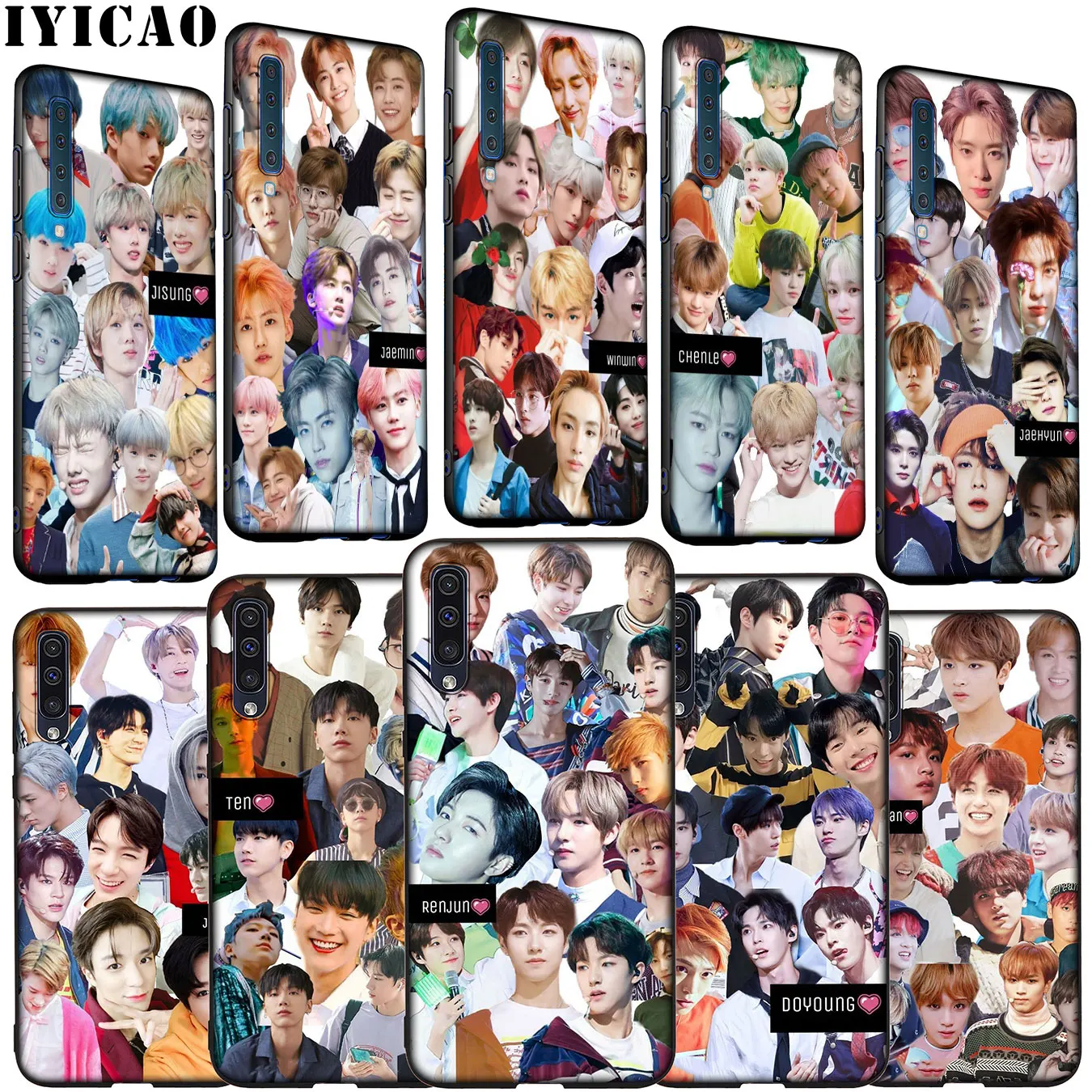 NCT 127 KPOP Soft Silicone Phone Case for Samsung Galaxy A70 A60 A50 A40 A30 A20 A10 M10 M20 M30 M40 A20E Cover |