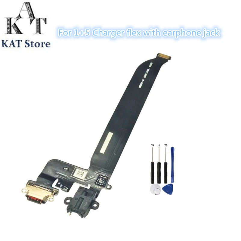 

KAT For Oneplus 5 A5000 Dock Connector USB Charger Charging Port Earphone Jack Flex Cable Quality Guarantee