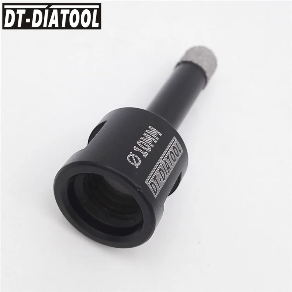DT-DIATOOL 2 шт. M14 диаметр 10 мм сухой вакуумной пайки Алмазные сверла коронки керамическая плитка отверстие пила гранит мрамор камень сверла